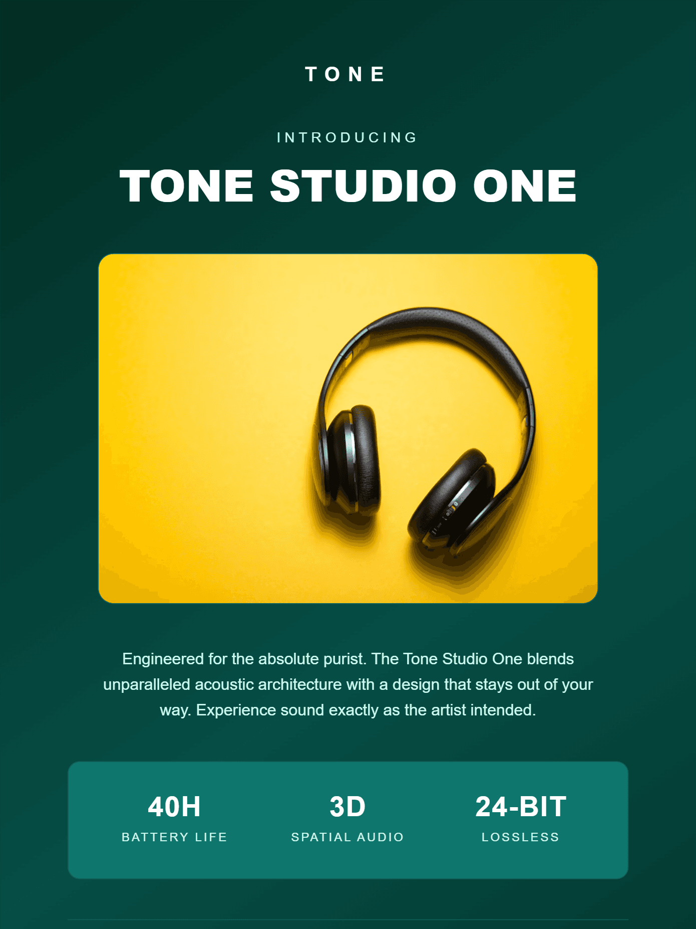 Product Launch email preview